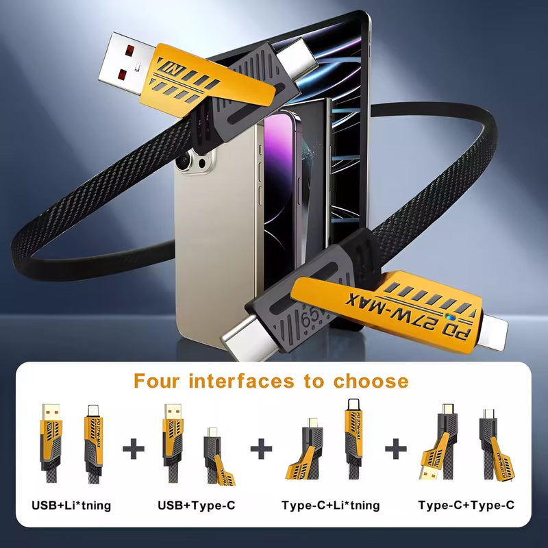 Câble de chargement 4 en 1 Câble USB