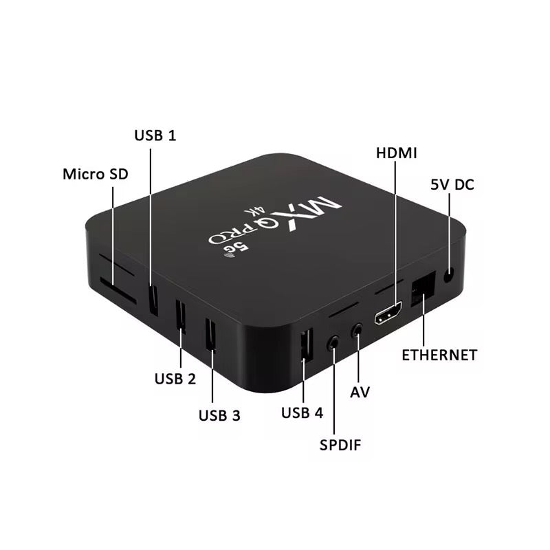 Box tv android MXQ